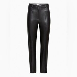Aritzia Wilfred Vegan Leather Rebel Pant